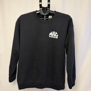 Mac Tools Black Sweatshirt Large Hot Rod Speed Grease Glory Gildan Crew Neck